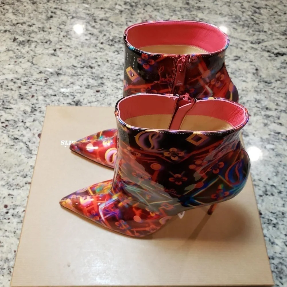 New Christian Louboutin So Kate 100mm Booty size 38